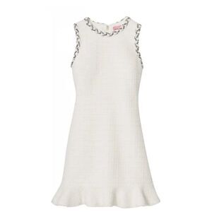 kate spade white tweed dress